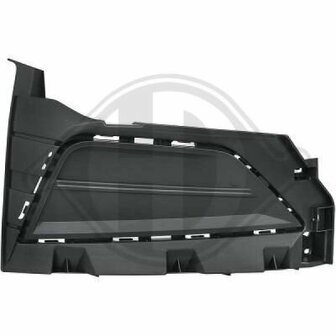 LUCHTGRILLE ONDER R. VW POLO 17+